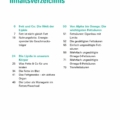 Inhaltsverzeichnis in zwei Spalten: Links Kapitelnummern und Lipide-Themen, rechts Fett- und Fettsäuren-Themen