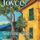 Book cover for Sommerhaus by Rachel Joyce; painting of a bright yellow house with green shutters beside a tree.