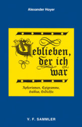 Geblieben der ich war