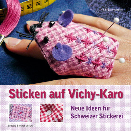 Sticken auf Vichy-Karo